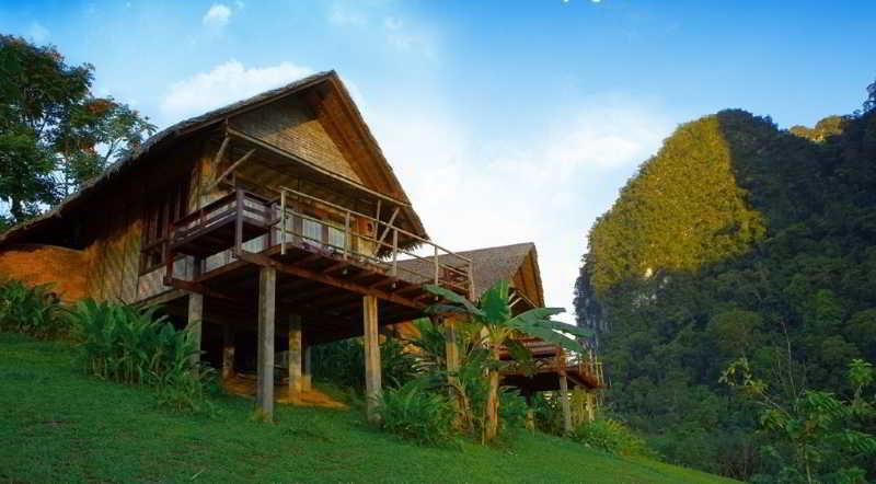 Cliff And River Jungle Hotel Surat Thani Exterior photo
