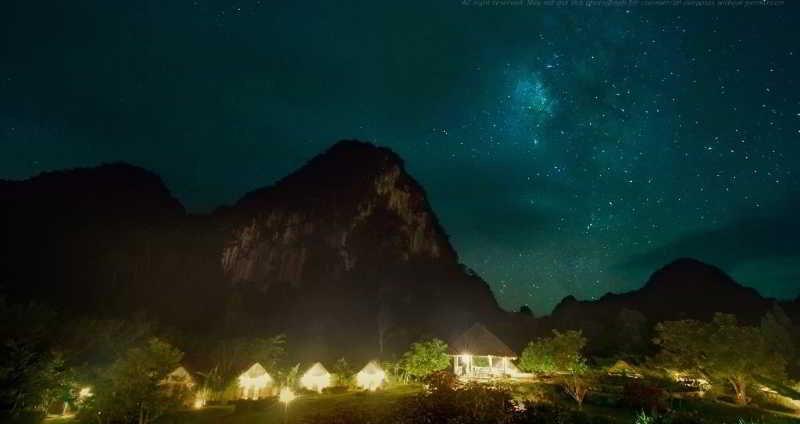 Cliff And River Jungle Hotel Surat Thani Exterior photo